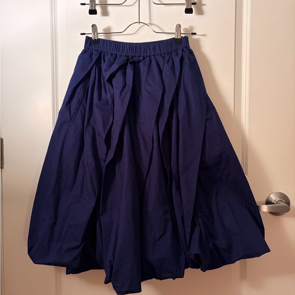 Marni X Uniqlo Navy Bubble Skirt (US XS)